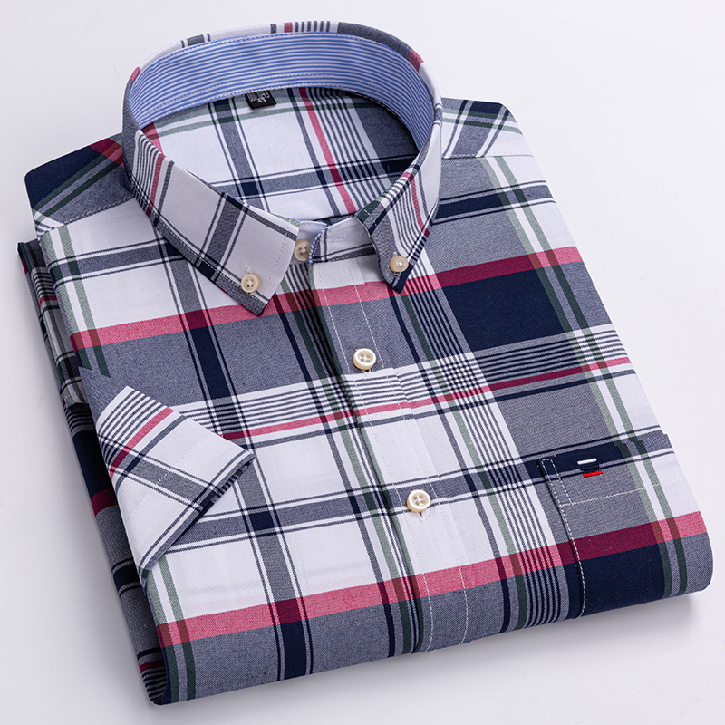 Oxford Cotton Casual Shirt Business - Yaz % 100% Pamuk Oxford Gömlek