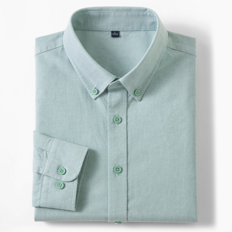 2026 Yeni Erkek %100 Pamuklu O - Mandarin Collar Formal Shirt Slim Fit incelemesi ve fiyatı