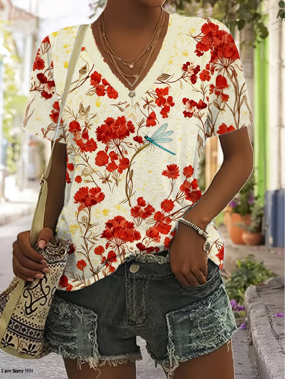 Yaz kadın T Shirt Çiçek Grafik - Vintage Hawaiian Floral Shirt incelemesi ve fiyatı